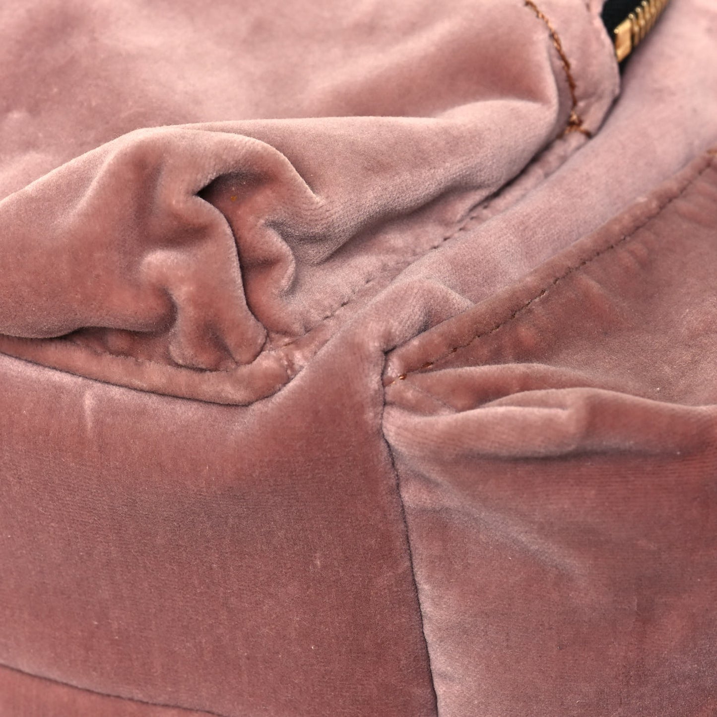 Velvet Large Rucksack Backpack Ash Pink