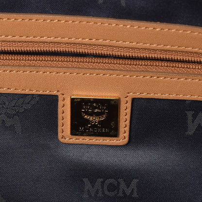 MCM Visetos Studded Medium Stark M Backpack Cognac 6 of 17