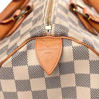 Louis Vuitton Damier Azur Speedy 30 12 of 20
