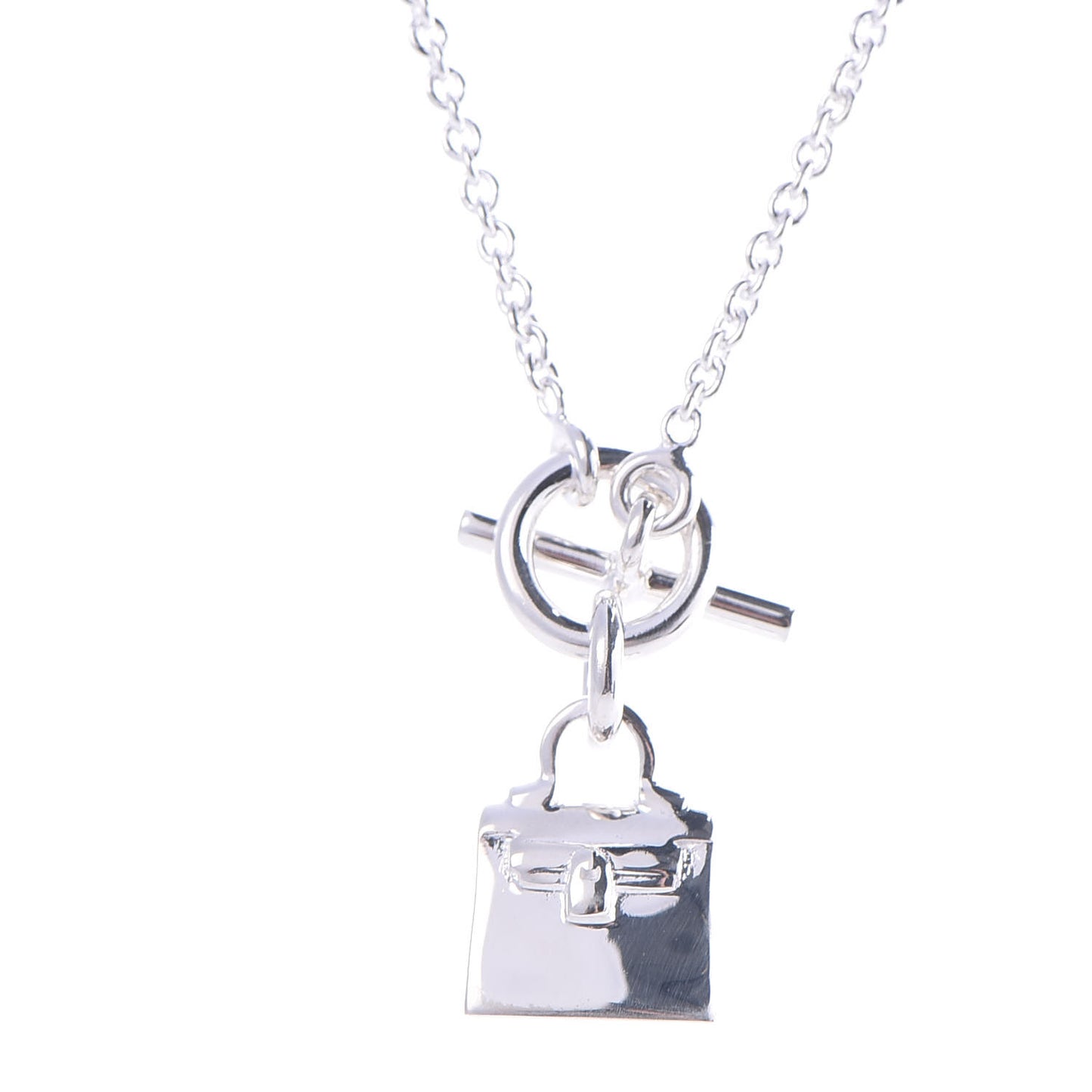 Sterling Silver Kelly Charm Pendant Necklace