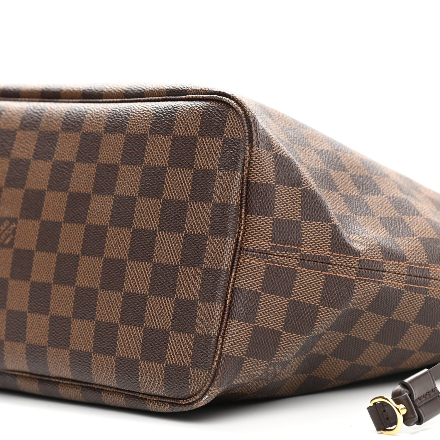 Louis Vuitton Damier Ebene Neo Neverfull MM Rose Ballerine 11 of 12