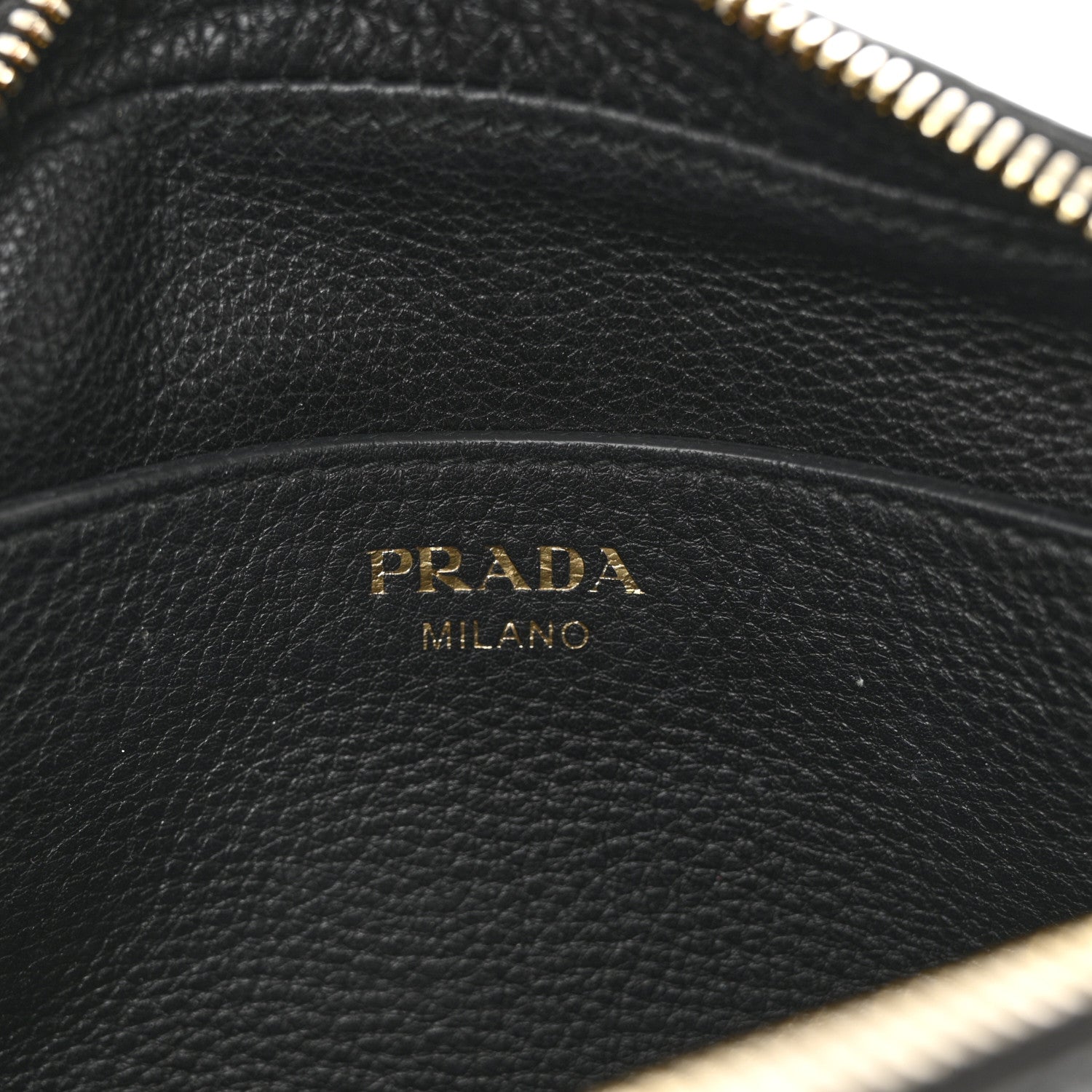 Prada Vitello Daino Logo Belt Bag Black 6 of 12