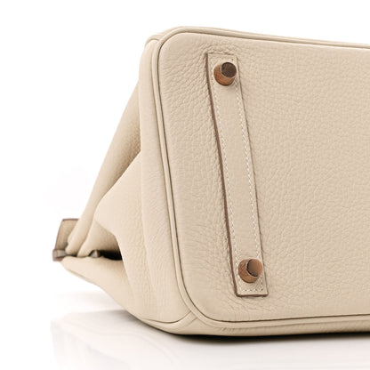 Hermes Togo Birkin 30 Craie 9 of 12