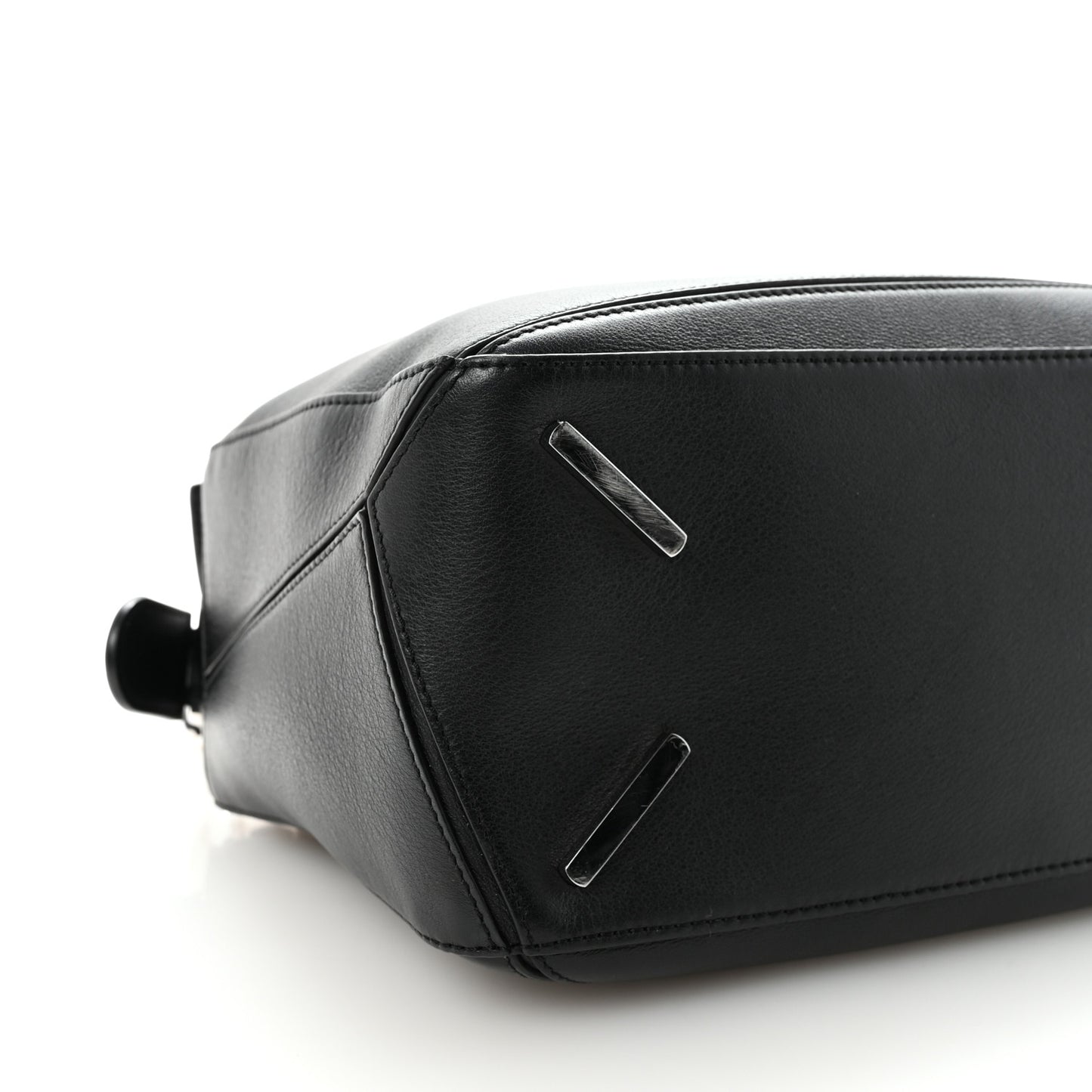 Calfskin Medium Puzzle Bag Black
