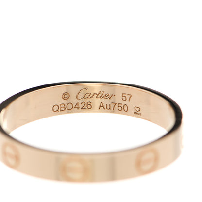 Cartier 18K Yellow Gold 3.5mm LOVE Wedding Band Ring 57 8 4 of 4
