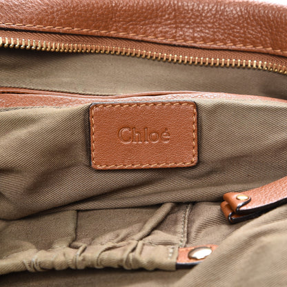 Chloe Calfskin Large Marcie Satchel Tan 6 of 25