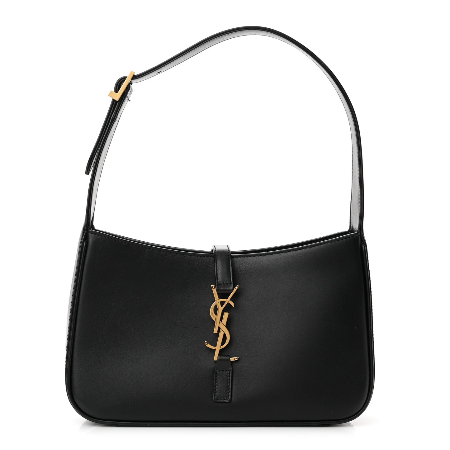 Smooth Calfskin Le 5 A 7 Hobo Black