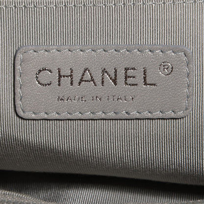 Chanel Denim Quilted Stretch Spirit Messenger Bag 7 of 8