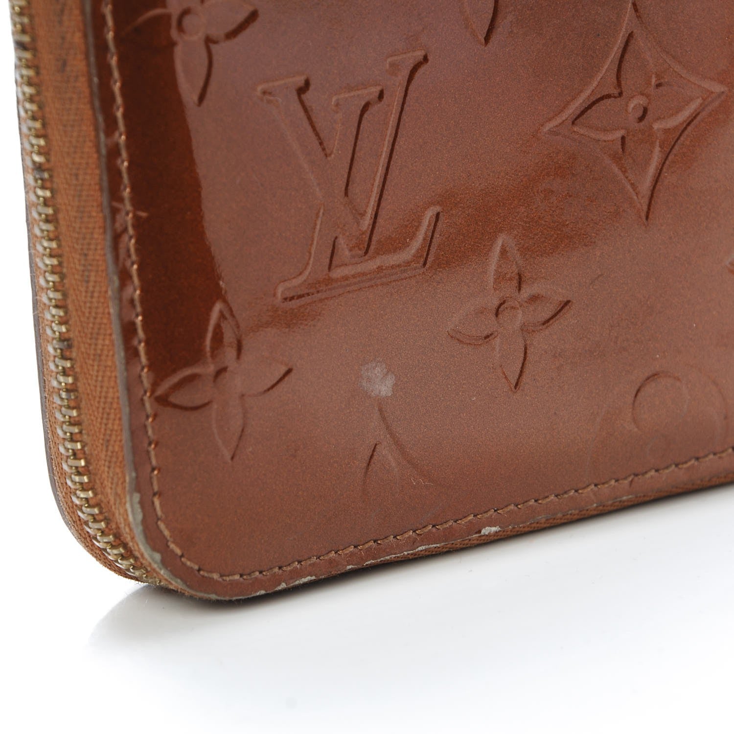 Louis Vuitton Vernis Eldridge Wallet Bronze 8 of 13