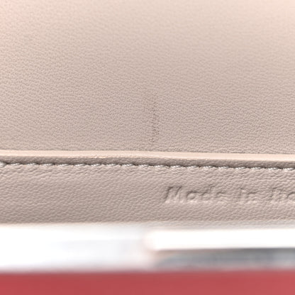 Celine Smooth Calfskin Mini Clasp Bag Pop Red 11 of 11