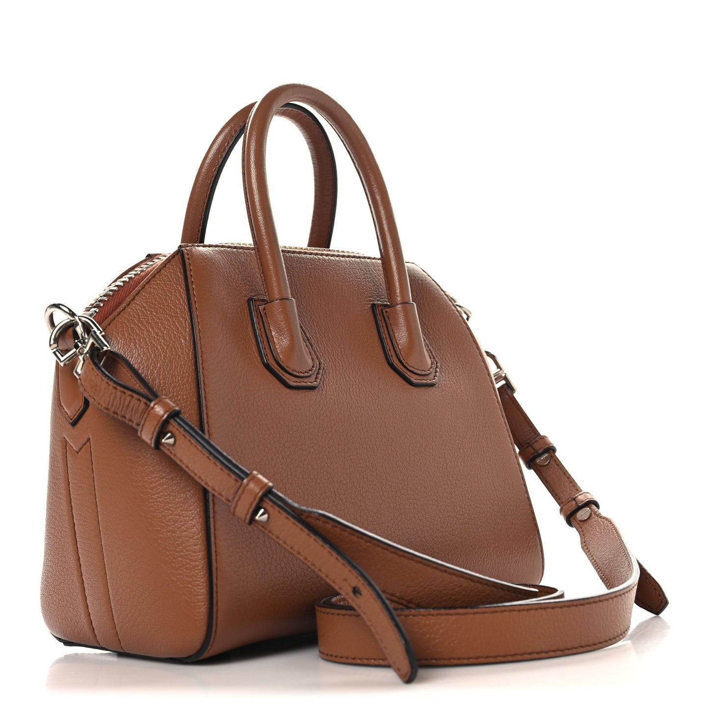 Sugar Goatskin Mini Antigona Caramel