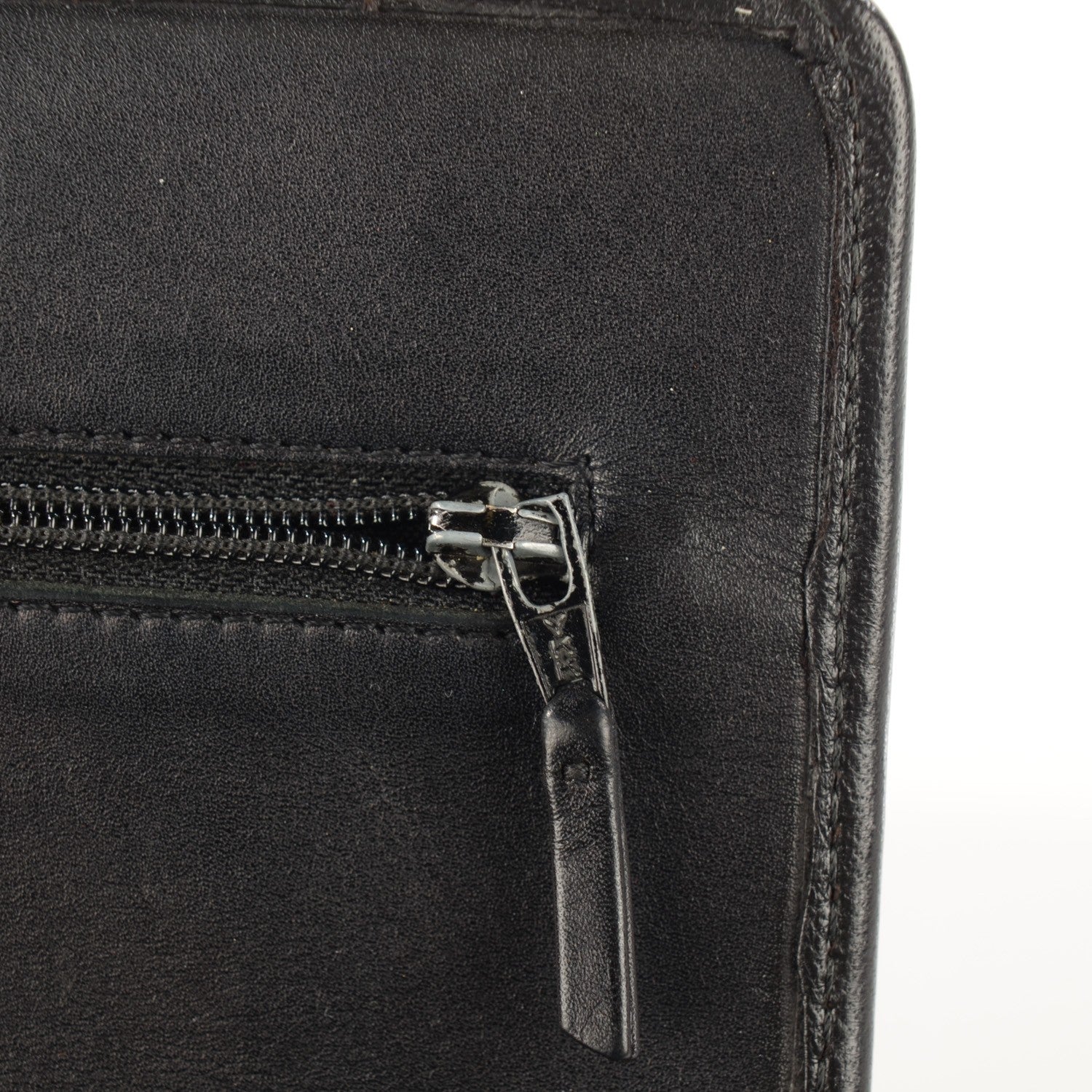 Chanel Calfskin Quilted Cambon Wallet On Chain WOC Black 16 of 16