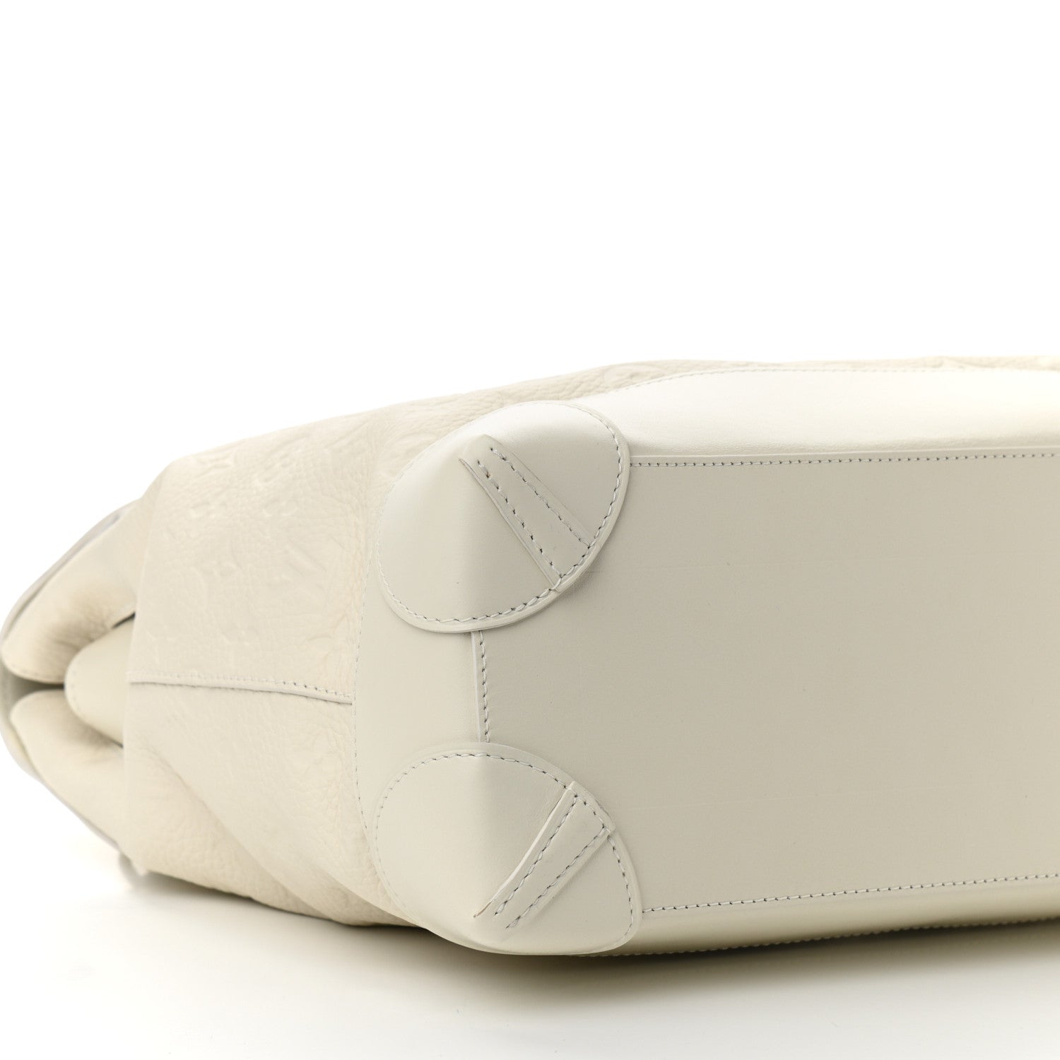 Louis Vuitton Taurillon Monogram Steamer PM White 9 of 12