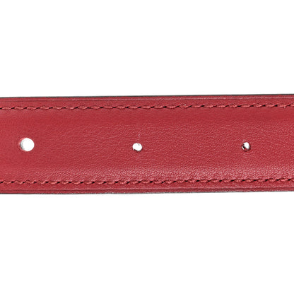 Hermes Box Swift 24mm Constance H Belt 75 Black Rouge Grenat 7 of 8