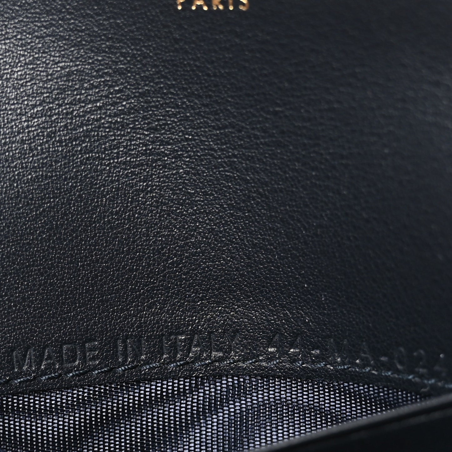 Oblique Saddle Card Holder Blue