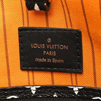 Louis Vuitton Monogram Giant Jungle Neverfull MM Black 8 of 12