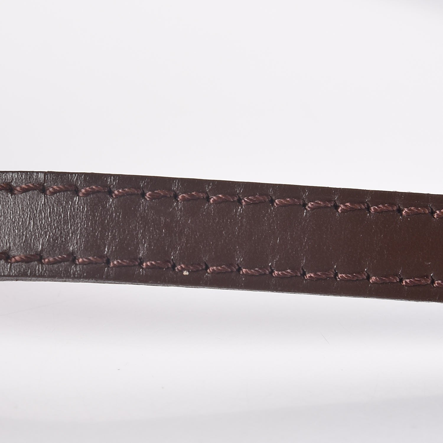 Louis Vuitton Calfskin 12mm Shoulder Strap Brown 5 of 5