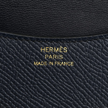 Hermes Epsom Constance Slim Wallet Bleu Indigo 7 of 9