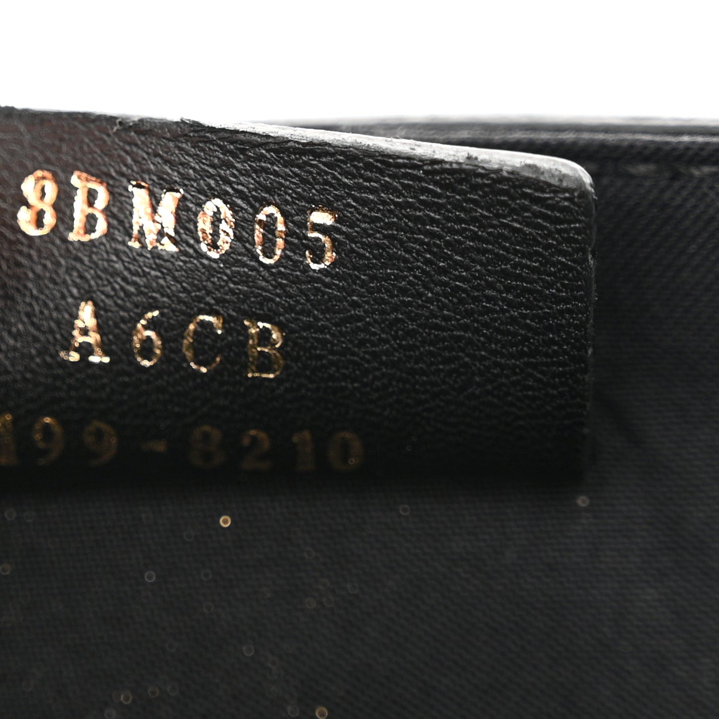 Vitello Liberty F is Fendi Bi-Color FF 1974 Embossed Envelope Belt Bag Maya Black