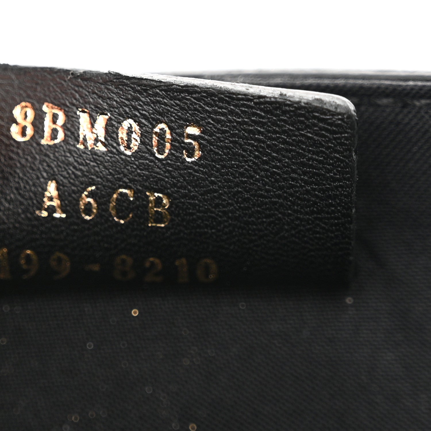 Fendi Vitello Liberty F is Fendi Bi-Color FF 1974 Embossed Envelope Belt Bag Maya Black 7 of 12
