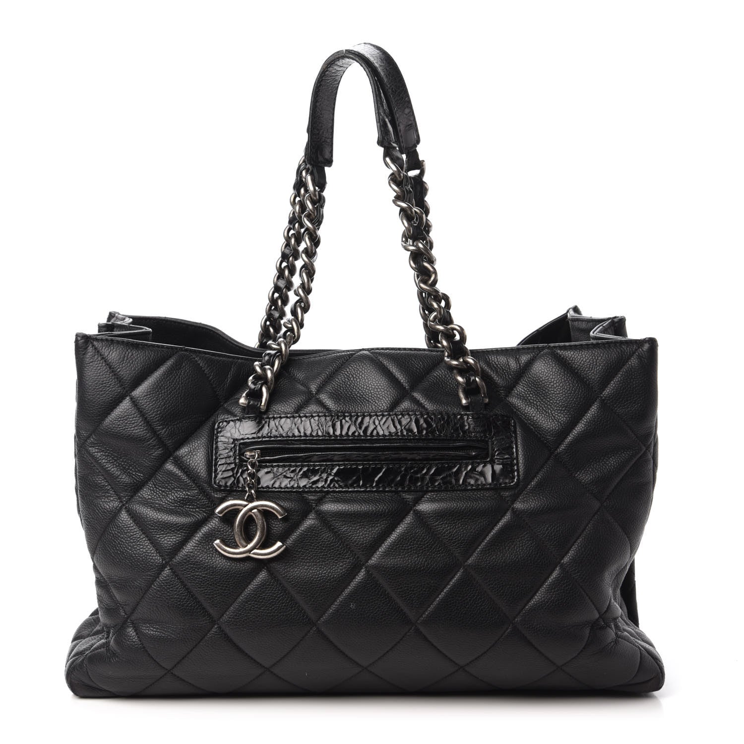 Chanel Caviar Quilted Coco Casual Tote Black 1 of 10