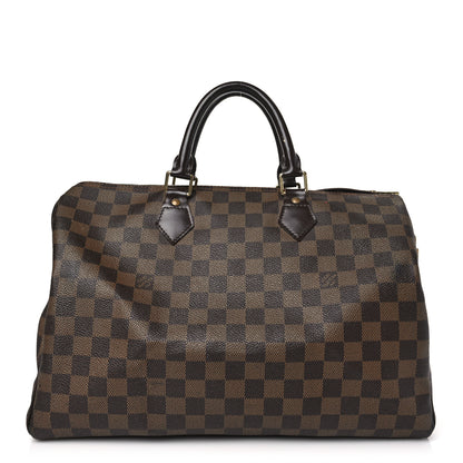 Louis Vuitton Damier Ebene Speedy 35 1 of 11