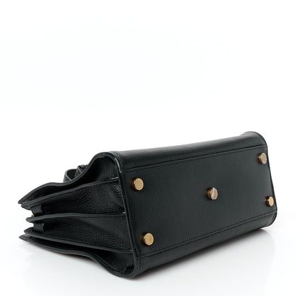 Saint Laurent Grained Calfskin Baby Sac De Jour Souple Black 4 of 11