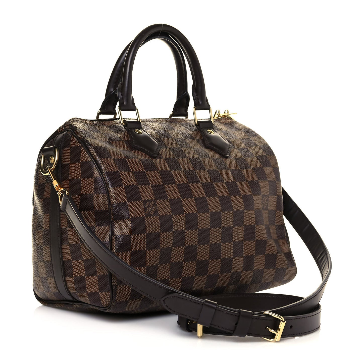 Damier Ebene Speedy Bandouliere 25