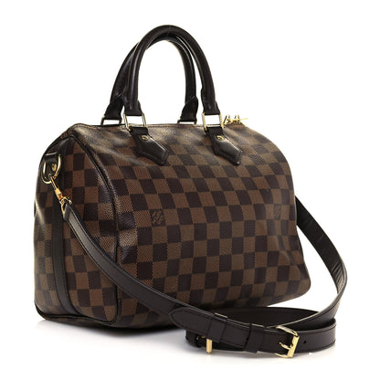 Louis Vuitton Damier Ebene Speedy Bandouliere 25 3 of 16