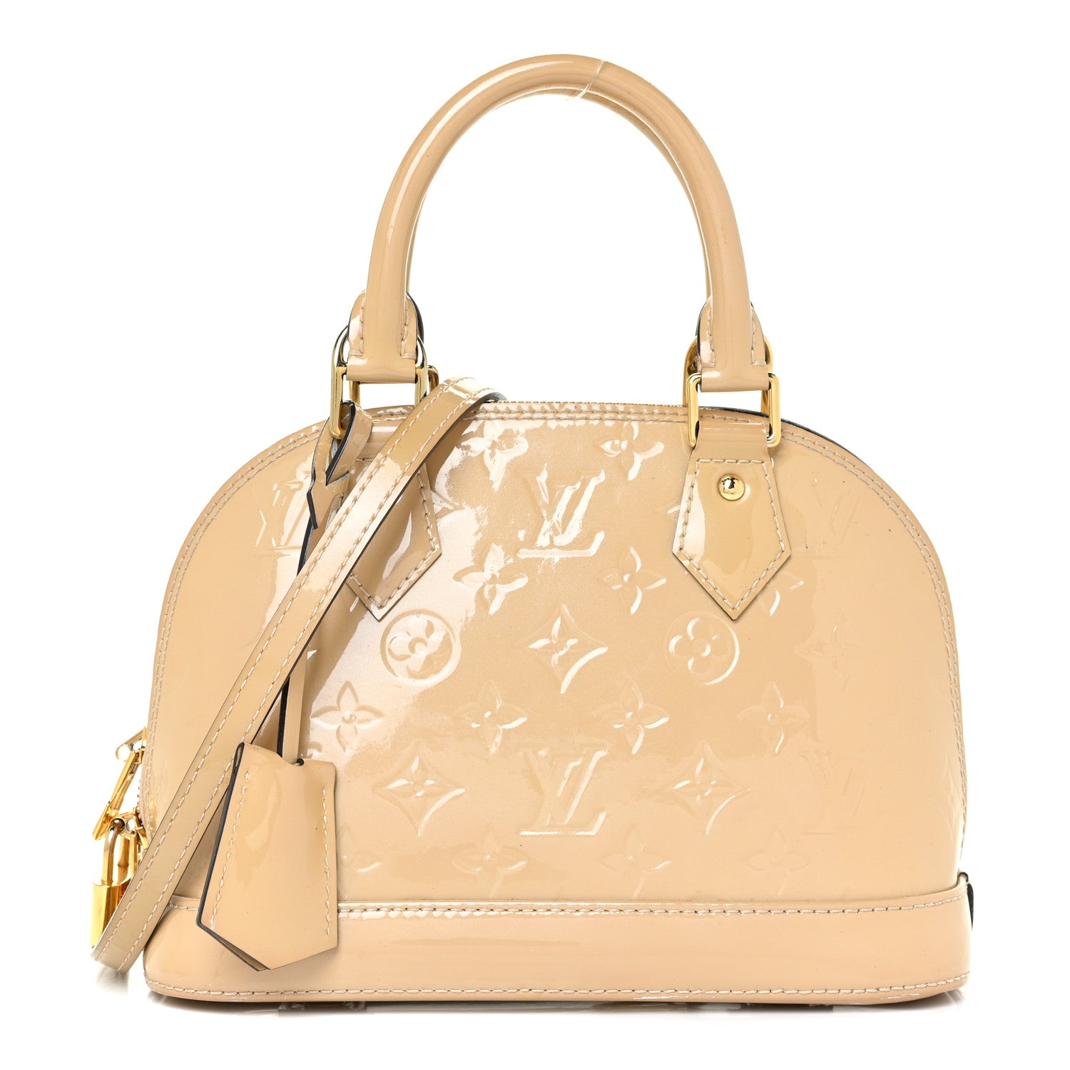 Louis Vuitton Vernis Alma BB Dune 1 of 19