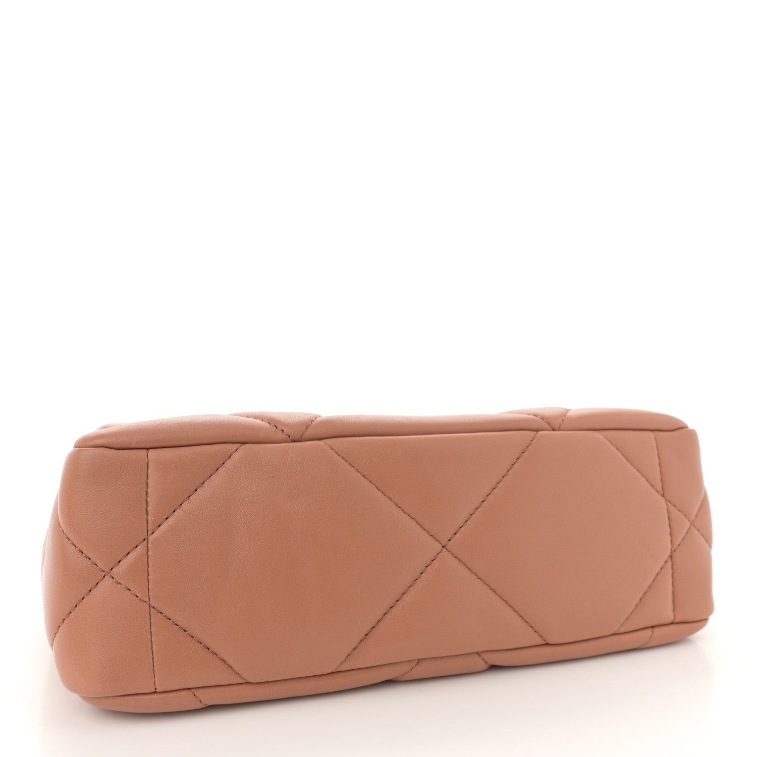 Chanel Lambskin Quilted Medium Chanel 19 Flap Brown 4 of 10