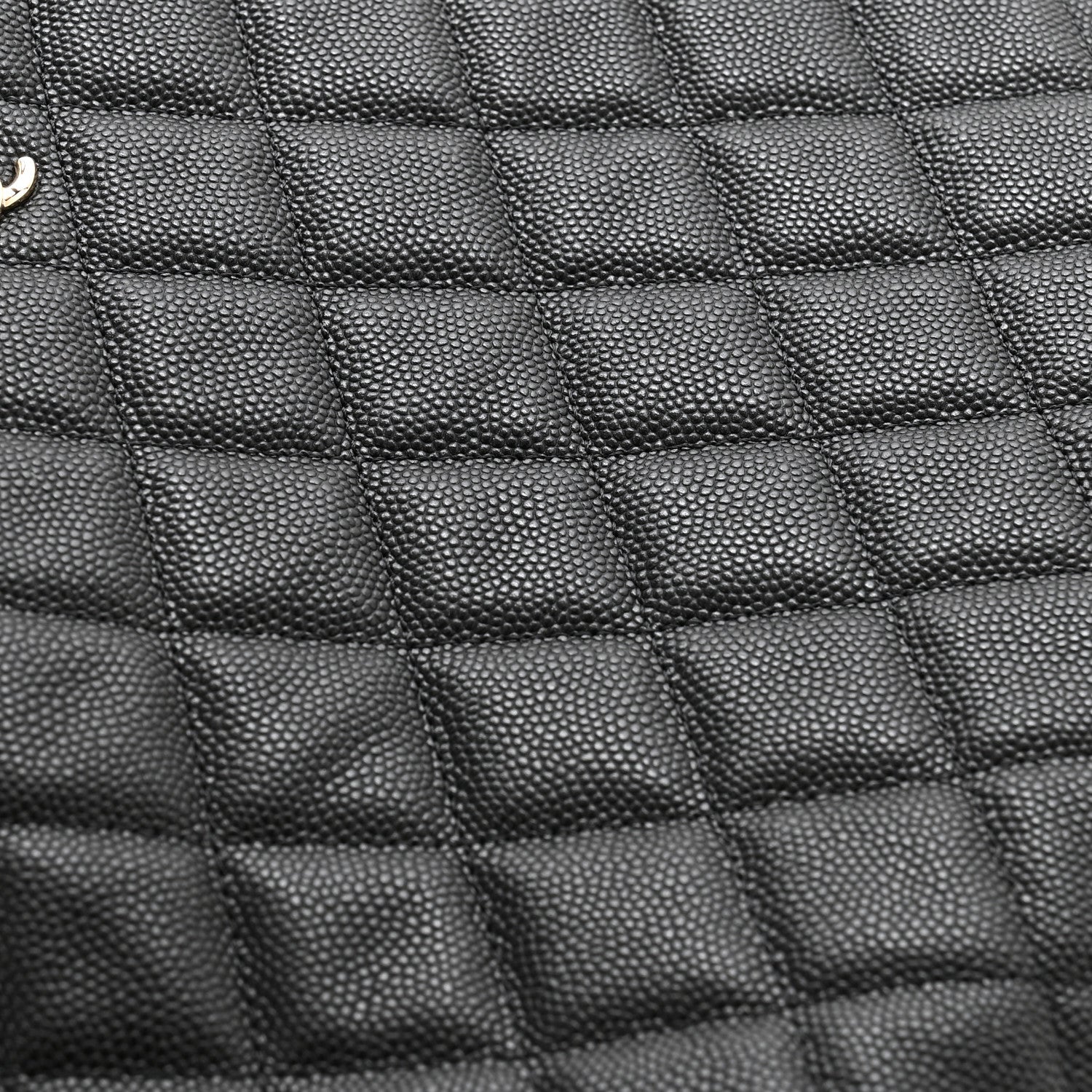 Chanel Caviar Quilted Medium Cosmetic Case Black 10 of 10