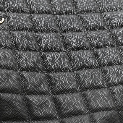 Chanel Caviar Quilted Medium Cosmetic Case Black 10 of 10