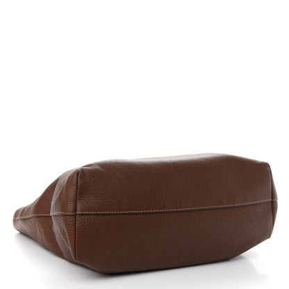 Prada Vitello Daino Tote Tabacco 4 of 9