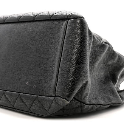Chanel Caviar Quilted Grand Shopping Tote GST Black 11 of 17