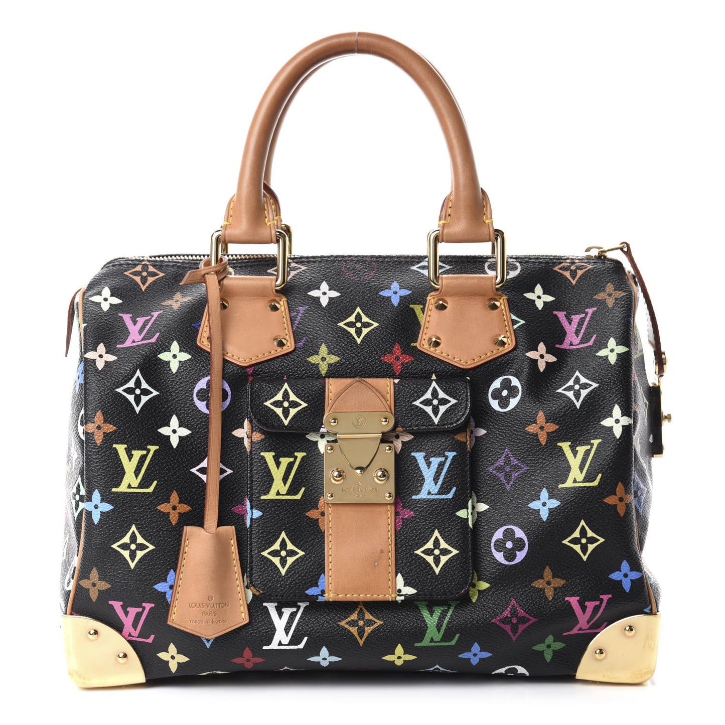 Monogram Multicolor Speedy 30 Black