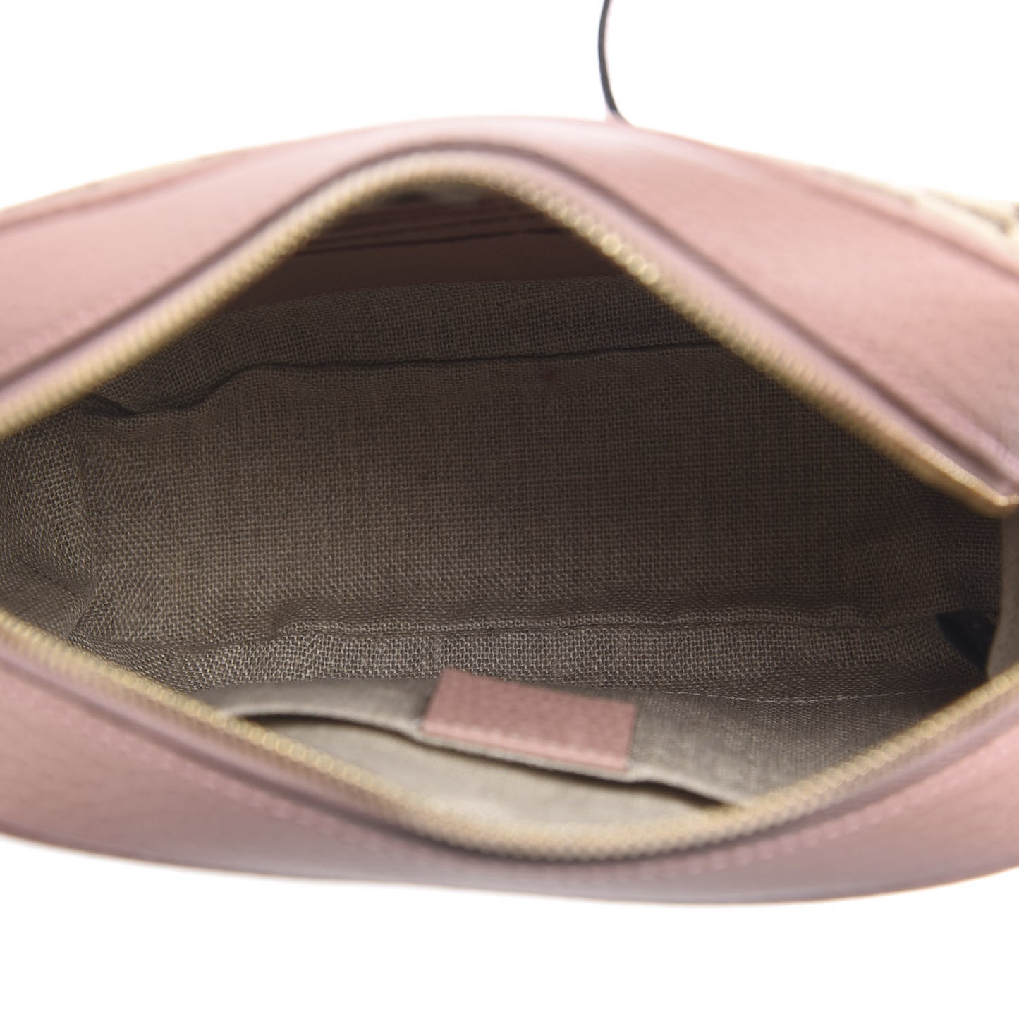 Monogram Mini Bree Messenger Bag Beige Soft Pink