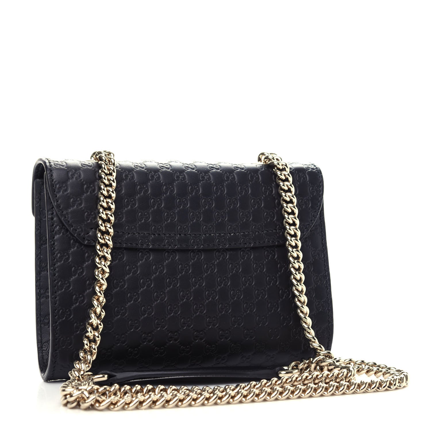 Gucci Microguccissima Mini Emily Shoulder Bag Black 3 of 10