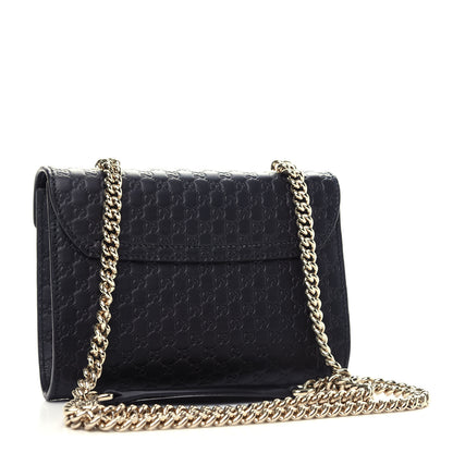 Gucci Microguccissima Mini Emily Shoulder Bag Black 3 of 10