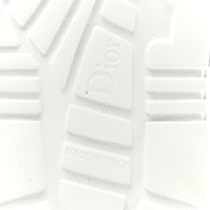 Christian Dior Technical Knit Jute Dioract 10mm Sandals 37.5 White Black 6 of 9