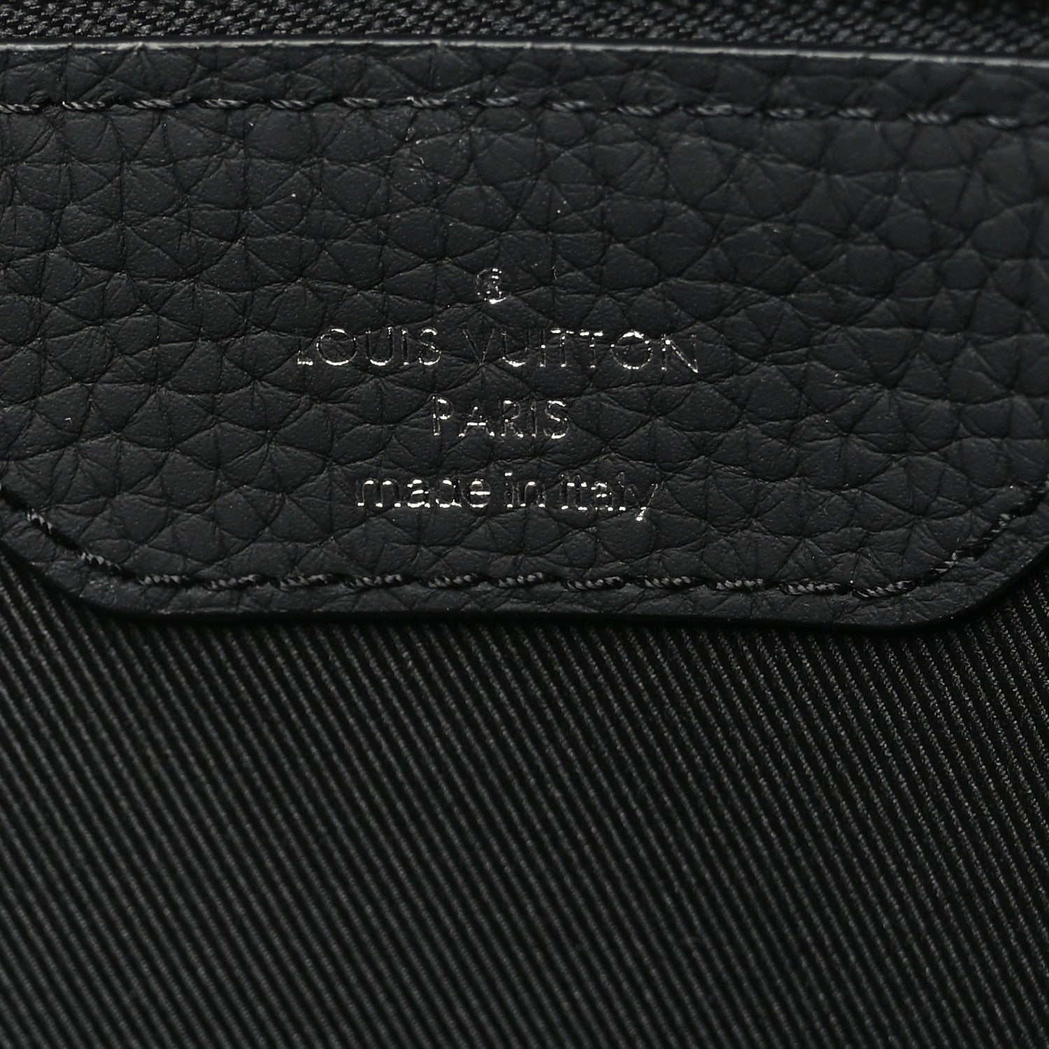 Louis Vuitton Taurillon Monogram Sac Plat Cross Black 6 of 8