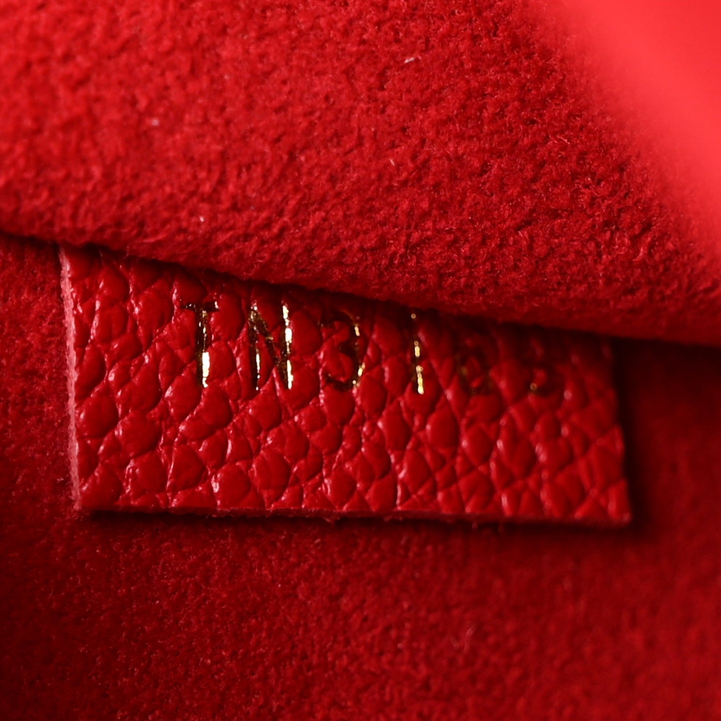 Damier Ebene Daily Pouch Scarlet