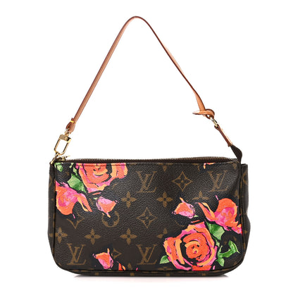 Louis Vuitton Monogram Roses Pochette Accessories 1 of 10