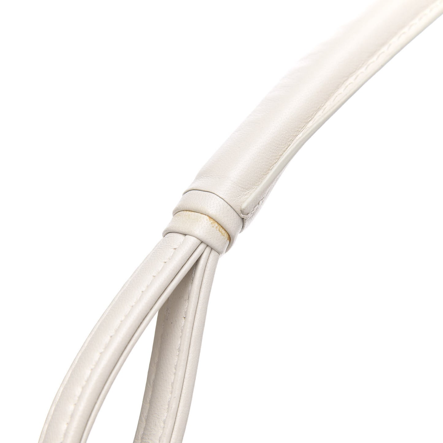 Nappa Intrecciato Aquilone Fortune Cookie Hobo White