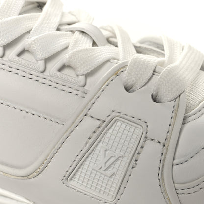 Louis Vuitton Calfskin Womens LV Trainer Sneakers 39.5 White 9 of 9