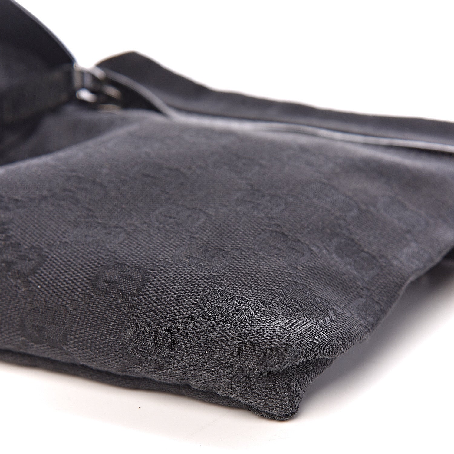 Gucci GG Monogram Double Pocket Belt Bag Black 11 of 11