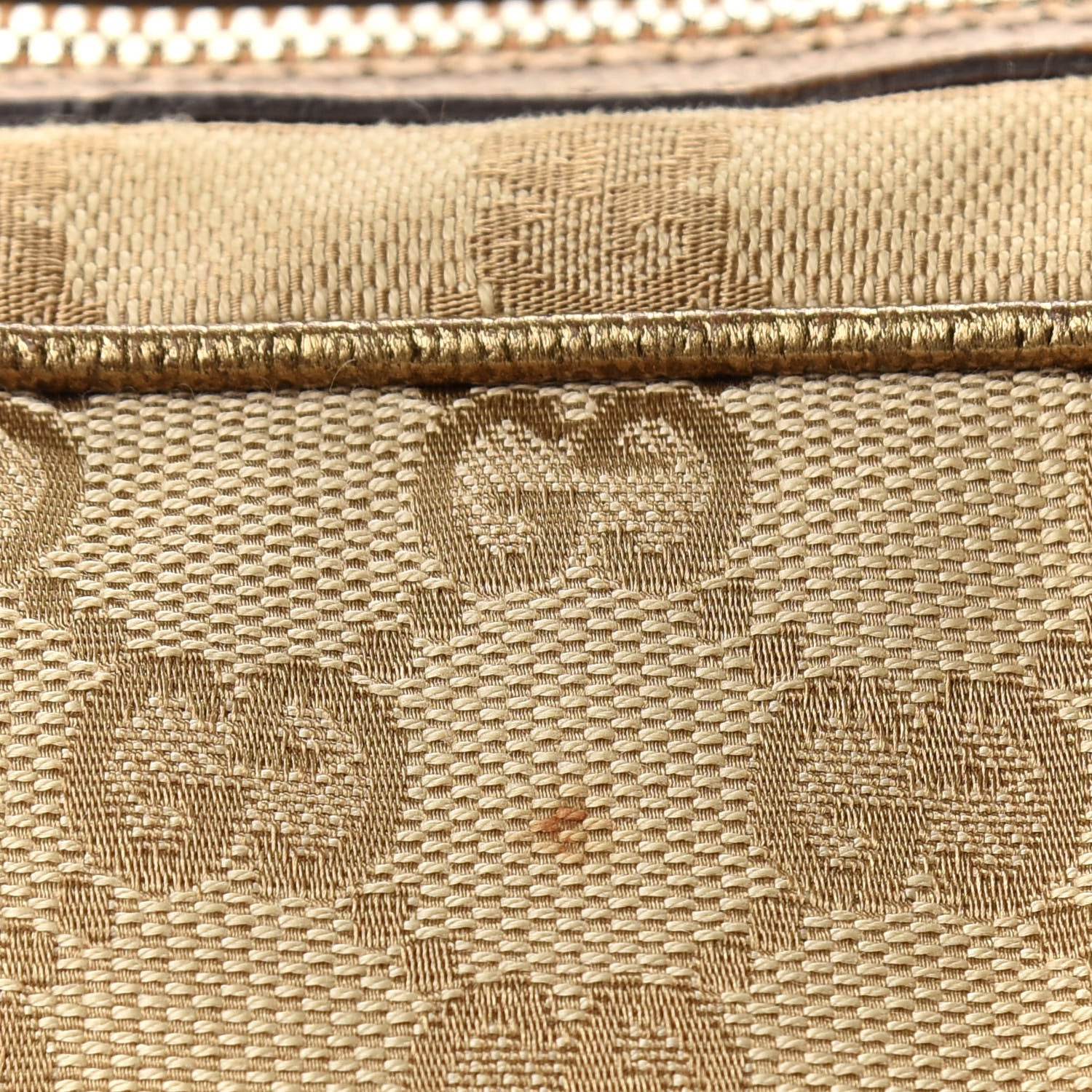 Gucci Monogram Small Princy Satchel Metallic 10 of 16