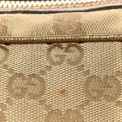 Gucci Monogram Small Princy Satchel Metallic 10 of 16
