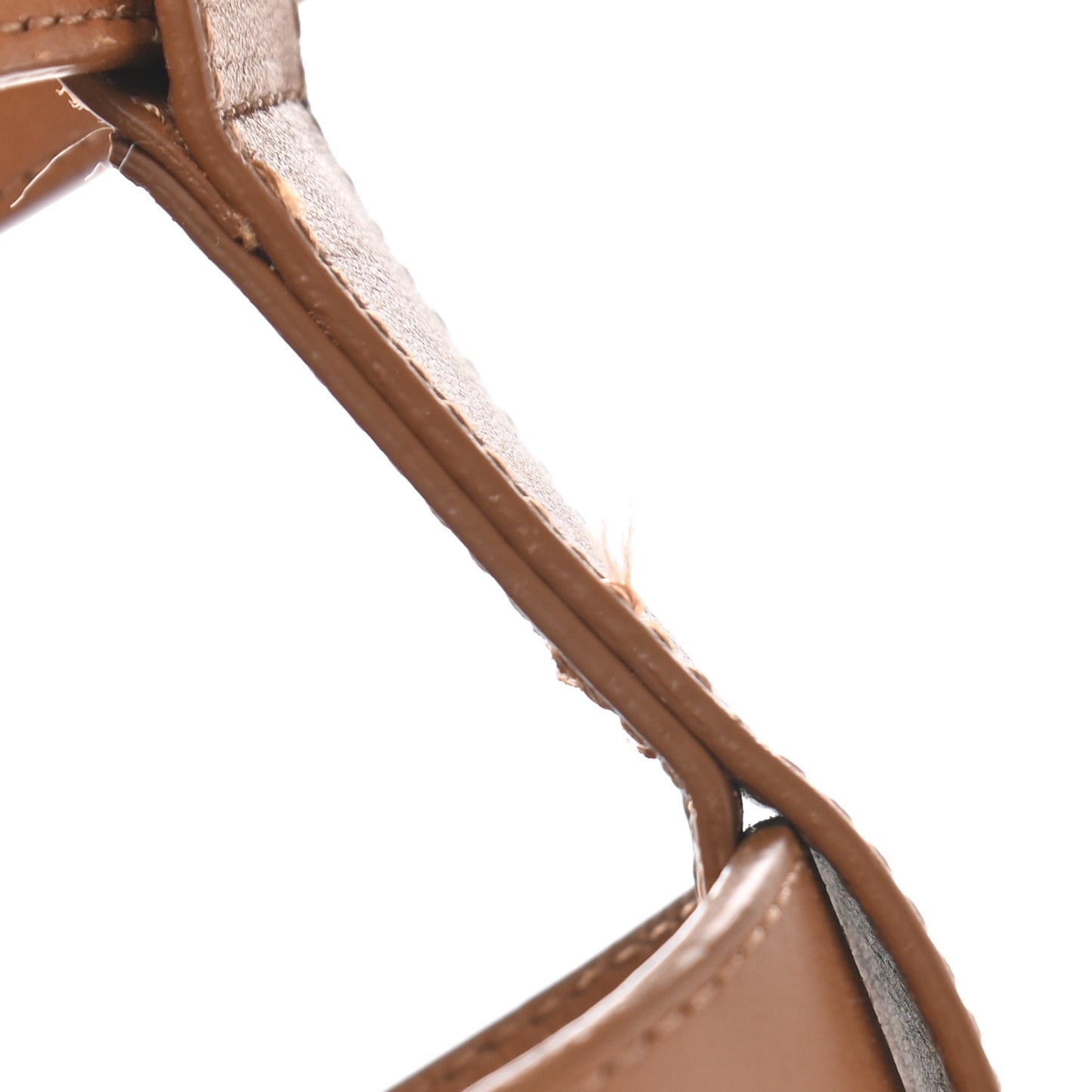 Calfskin Womens Enid Sandals 38.5 Naturel