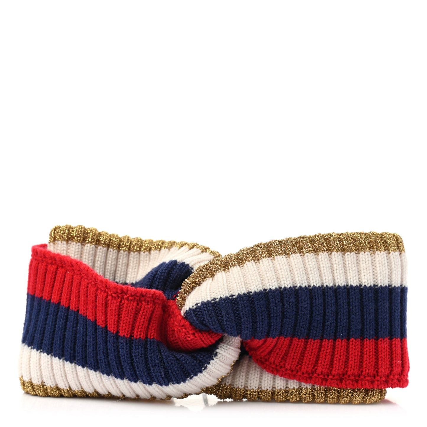 Wool Indilus Headband M Ivory Red